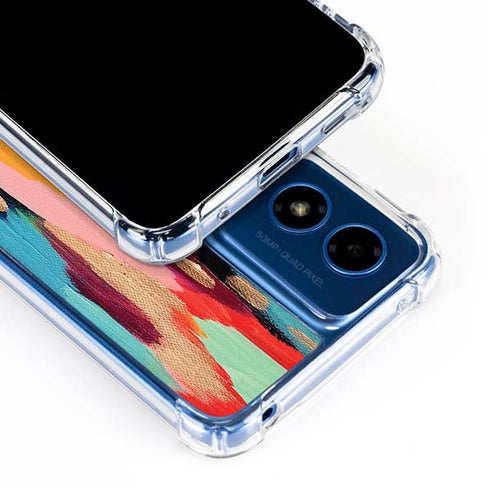 Color Melt by Etta Vee Moto G 5G (2024) Clear Case